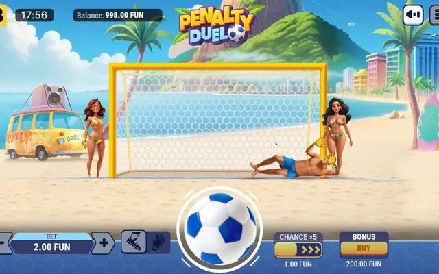 Penalty Duel en Côte d'Ivoire, démo officielle BGaming