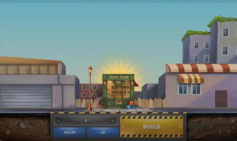 Tour d'étages du jeu Tower Rush casino en Côte d'Ivoire, démo officielle